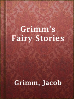 cover image of Grimm's Fairy Stories
